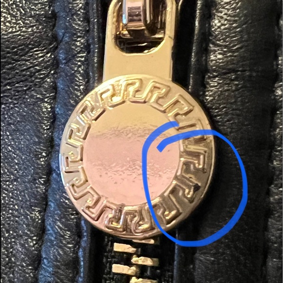 Versace For H&M leather studded Jacket, Size 4 - Picture 7 of 11